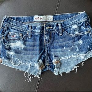 Abercrombie jean shorts 0